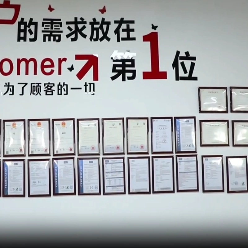 Customer needs come first. Every certification is proof of trust.